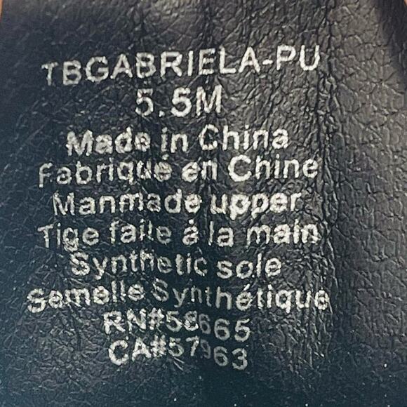 Treasure & Bond Gabriela Women Chelsea Boot Sz 5.5 Faux Leather Snake Print New - Picture 7 of 16